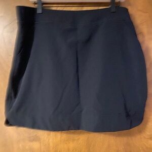 Black Athletic Skirt